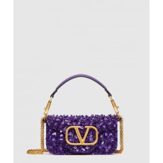 발렌티노 LOCÒ 3D 자수 스몰백