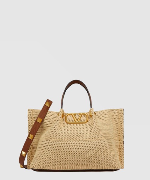 발렌티노 로만스터드 토트백 미듐