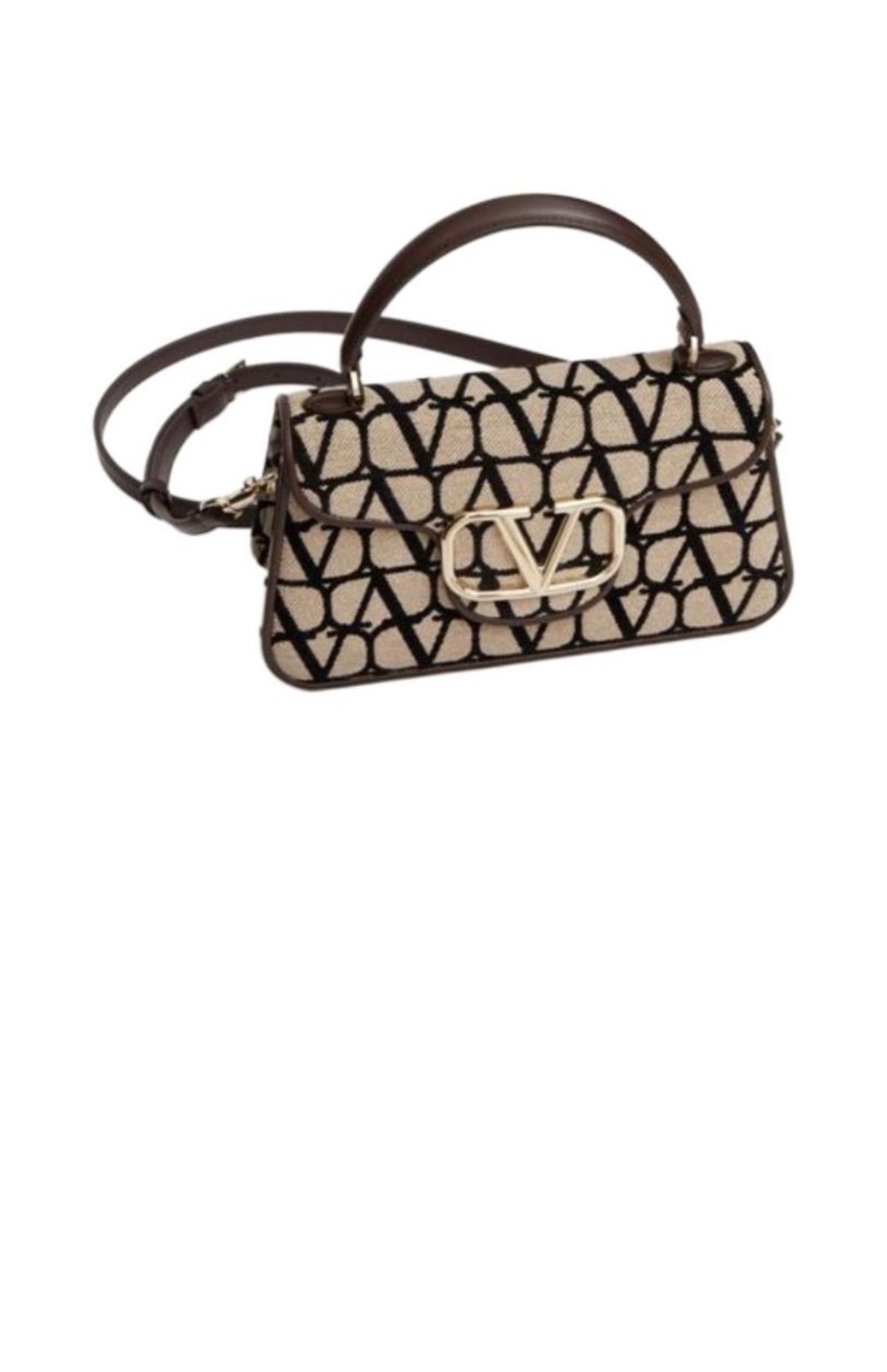 발렌티노 아이코노그래피 V로고 숄더백