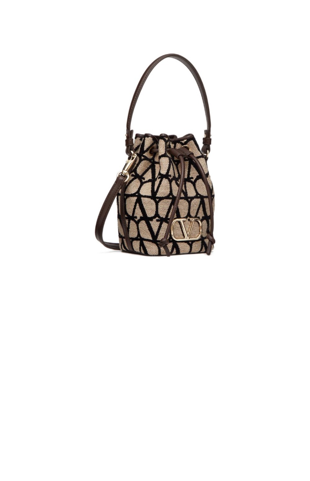발렌티노 브이로고 미니 버킷백