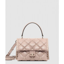 발렌티노 캔디스터드 미디움 탑 핸들 숄더백