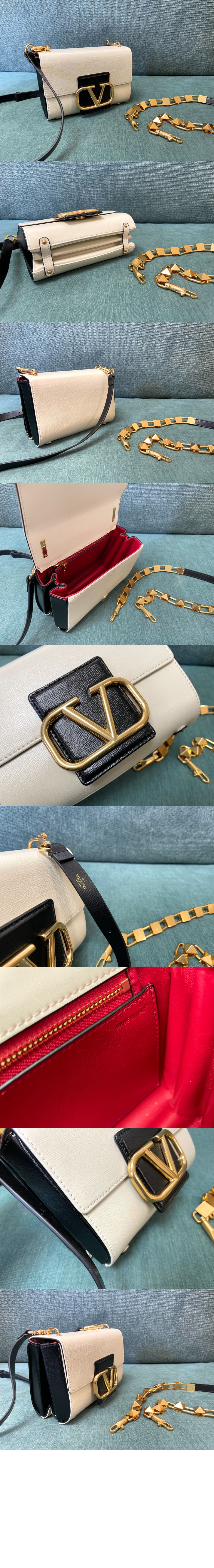 발렌티노 스터드 사인 숄더백