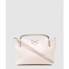 발렌티노 콘트라스트 라이닝 락스터드 백