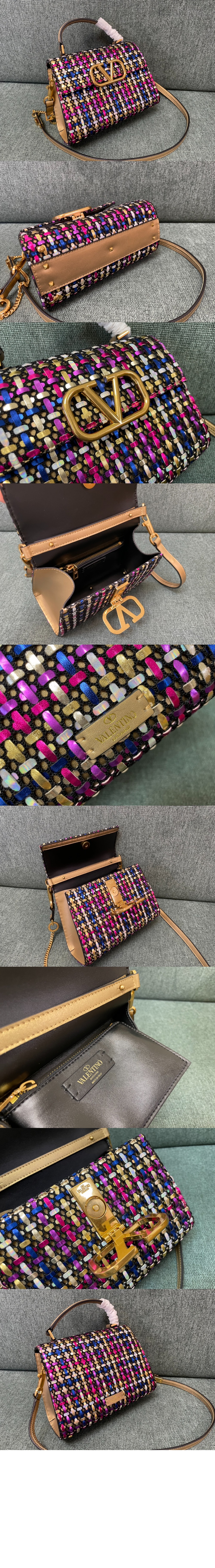 발렌티노 브이슬링 탑핸들백 스몰