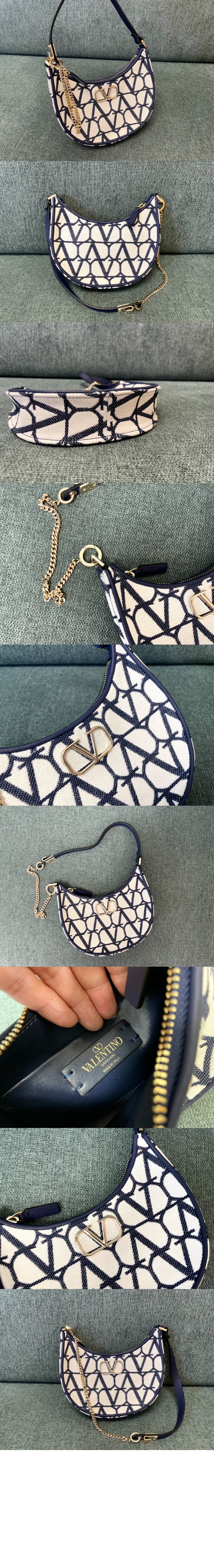 발렌티노 브이로고 시그니처 호보백 미니