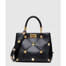 발렌티노 로만스터드 버킷백 미듐