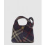 버버리 스몰 체크 니트 숄더백 81025311