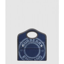 버버리 미니 데님 숄더백 80390901