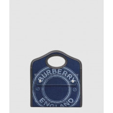 버버리 미니 데님 숄더백 80390901