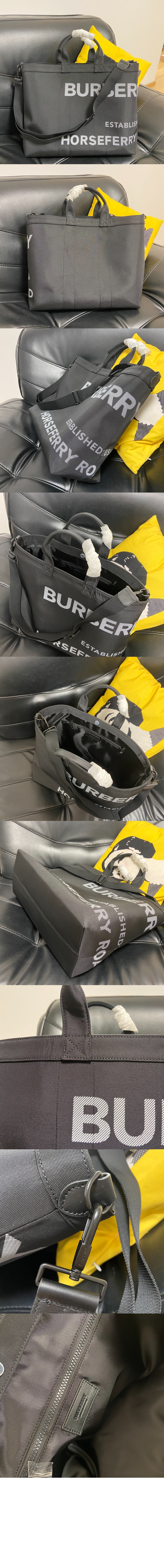 버버리 프린팅 토트백 80582021