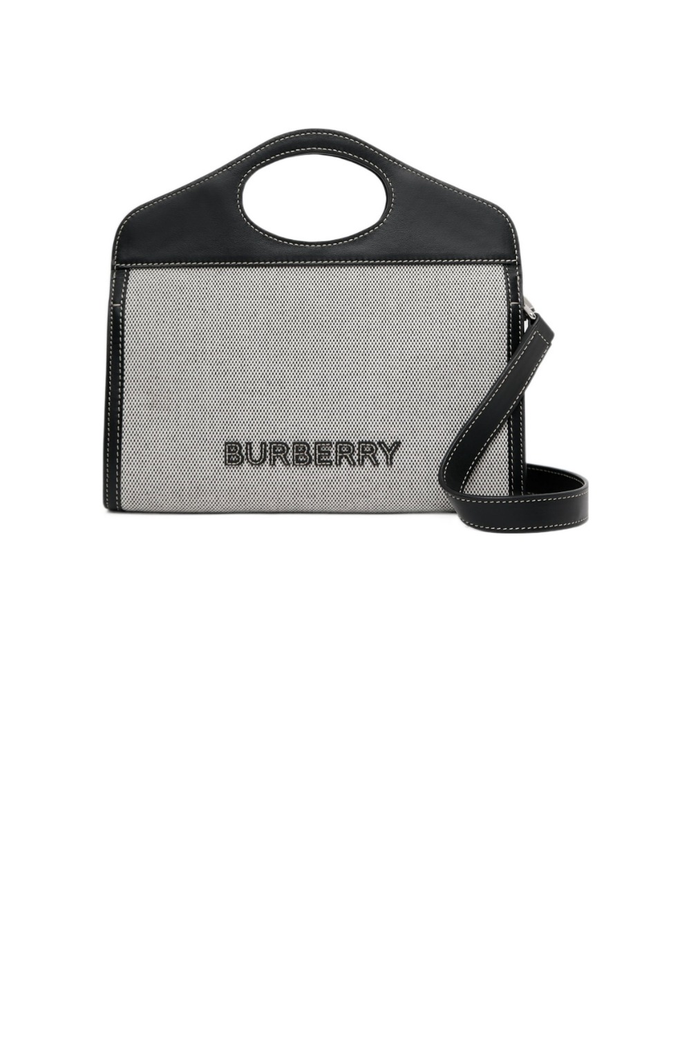 버버리 캔버스 폴드오버백 8039506