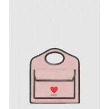 버버리 캔버스 토트백 80449711