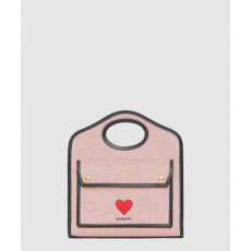 버버리 캔버스 토트백 80449711