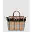 버버리 체크 토트백 80268611