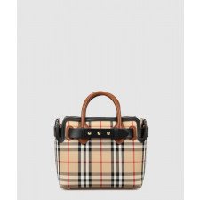 버버리 체크 토트백 8015905