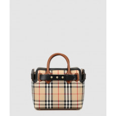버버리 체크 토트백 8015905