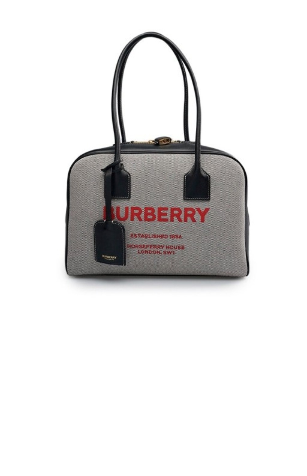 버버리 캔버스 토트백 80368531
