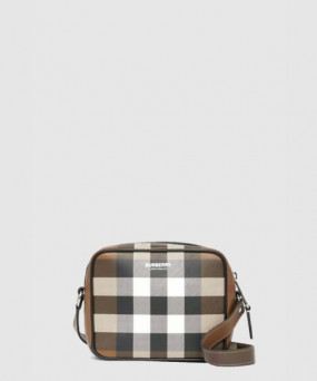 버버리 체크 프린트 크로스백 80353251