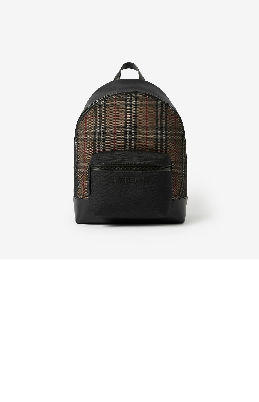 버버리 체크 백팩 80660971