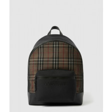 버버리 체크 백팩 80660971