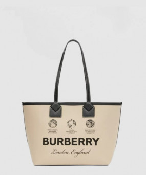 버버리 리버시블 스몰 토트백 80631201