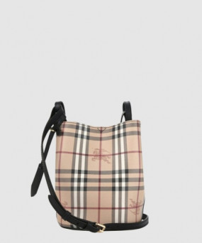 버버리 체크 스몰 버킷백 40571581