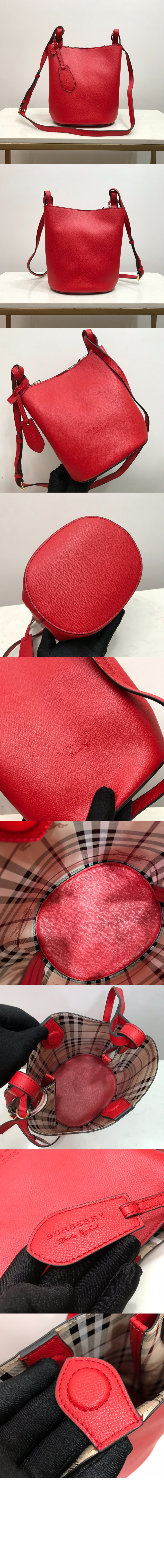 버버리 론 헤이마켓 스몰 버킷백 80528531