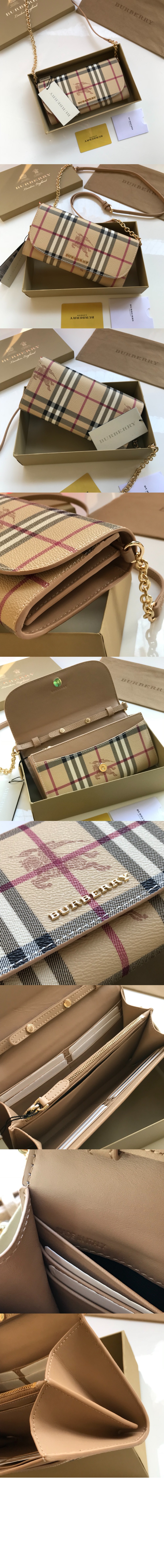 버버리 체크 크로스백 4060448