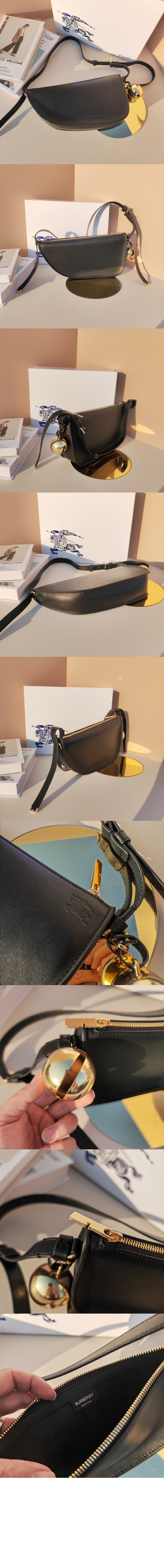 버버리 라지 쉴드 슬링백 80775821