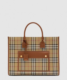 버버리 라지 프레야 토트 80975681