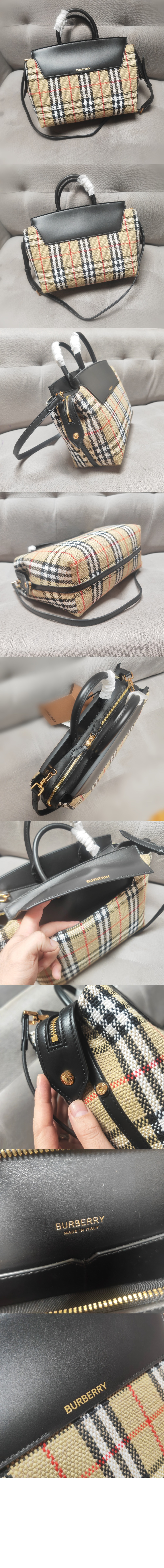 버버리 체크 미디엄 캐서린백 80631461