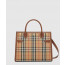 버버리 미디엄 체크백 80246851