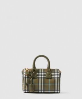 버버리 체크 볼링백 80745121