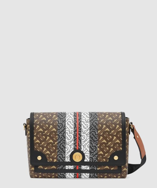 버버리 스트라이프 캔버스 크로스백 8031748