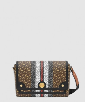 버버리 스트라이프 캔버스 크로스백 8031748