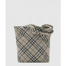 버버리 체크 토트백 80977191