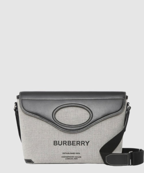 버버리 호스페리 캔버스 메신저백 80416681