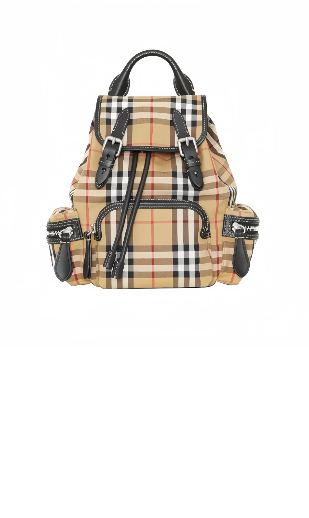 버버리 체크 포켓 스몰 백팩 40784711