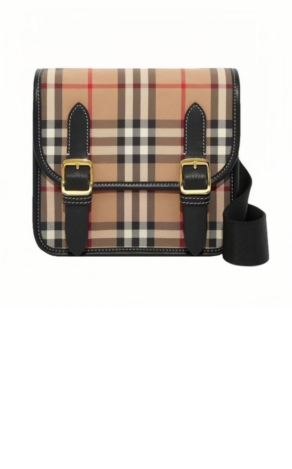 버버리 체크 크로스바디백 80541741
