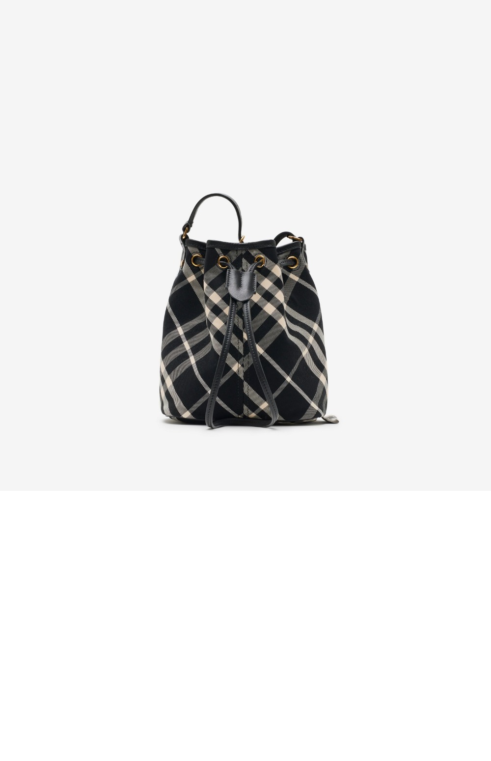 버버리 체크 스트링 파우치 80950571