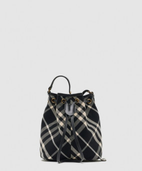 버버리 체크 스트링 파우치 80950571