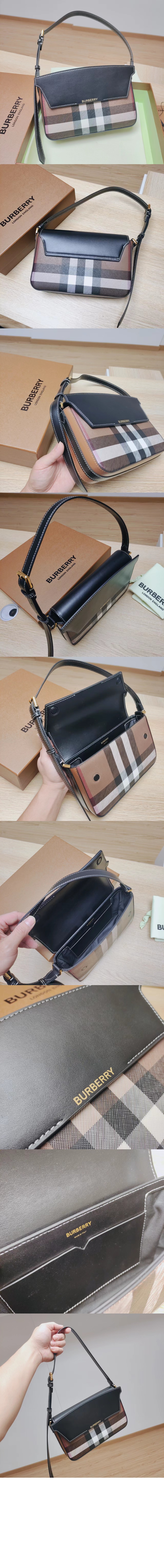 버버리 숄더 크로스백 80611771