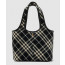 버버리 스몰 체크 토트백 80946861