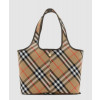 버버리 스몰 체크 토트백 80946851