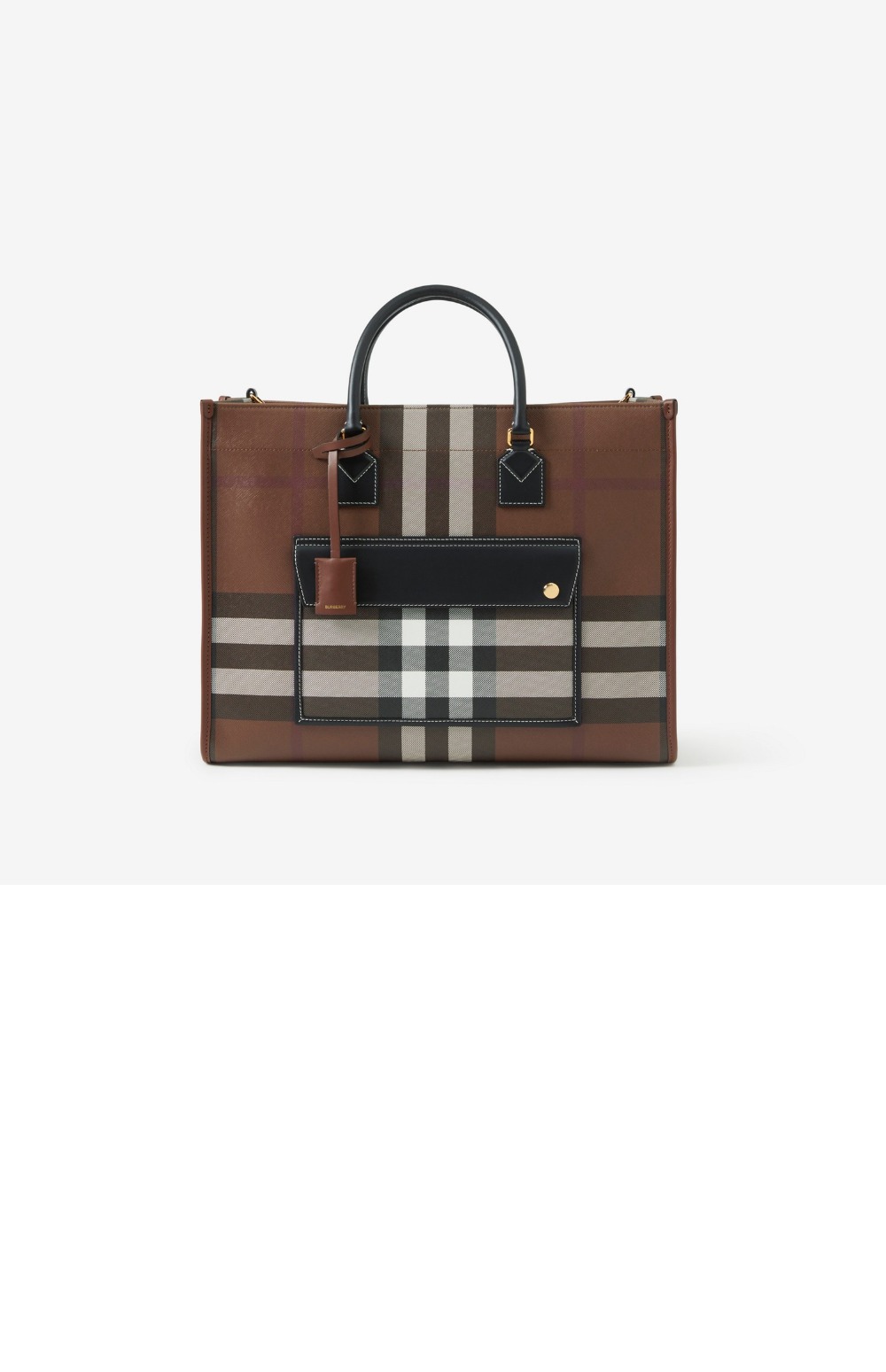 버버리 미디엄 프레야 토트 80696601