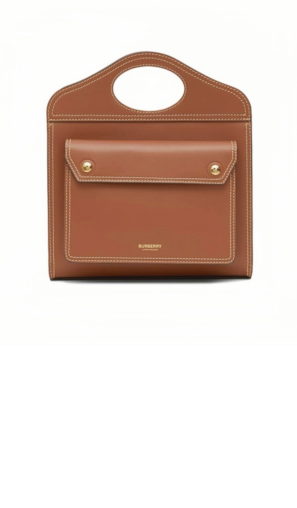 버버리 톱스티치 포켓백 미니 80147761