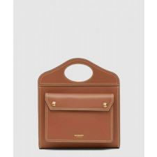 버버리 톱스티치 포켓백 미니 80147761