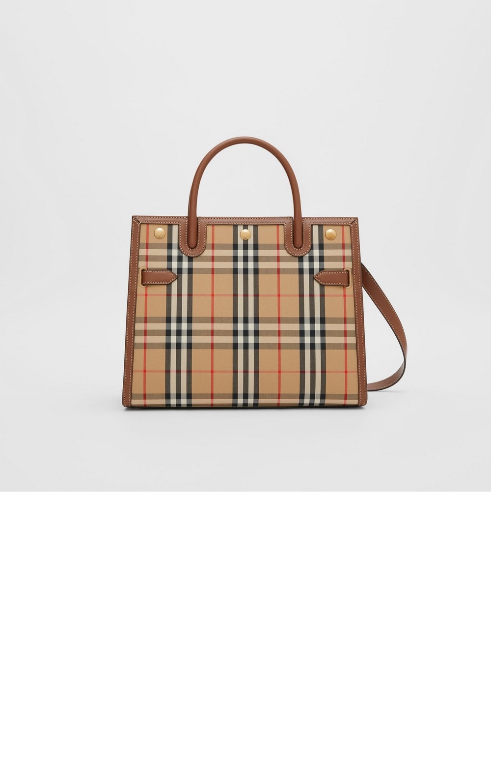 버버리 빈티지 체크 타이틀백 80252741