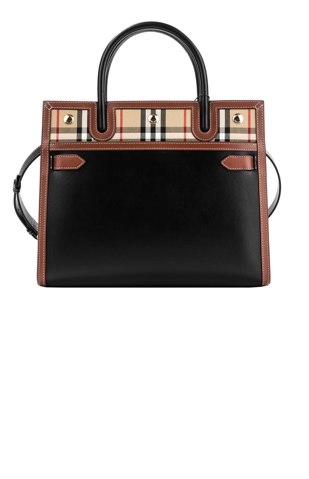 버버리 빈티지 체크 타이틀백 80252691