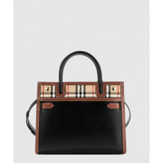 버버리 빈티지 체크 타이틀백 80252691